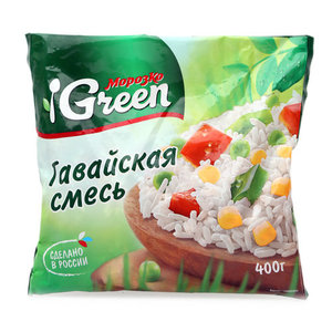 Смесь Гавайская овощная замороженная  ТМ Морозко Green (Морозко Грин)