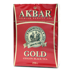 Чай черный Akbar Gold цейлонский листовой