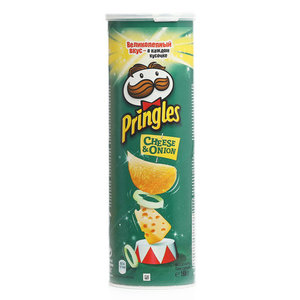 Чипсы картофельные со вкусом сыра и лука ТМ Pringles (Принглс)