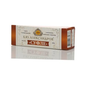 Сырок глазированный А.Ростагрокомплекс Суфле в молочном шоколаде с ванилью 15%