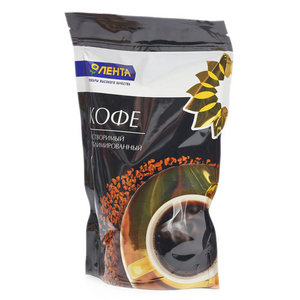 Кофе растворимый сублимированный ТМ Лента