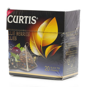 Чай в пакетиках blue berries blues (блю беррис блюс) ТМ Curtis (Кертис), 20*1,8г