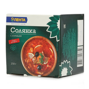 Солянка с курицей ТМ Лента