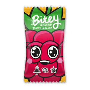 Батончик детский фруктово-ягодный Яблоко-Малина от 2 лет ТМ Take a Bitey (Тэйк э Байти)