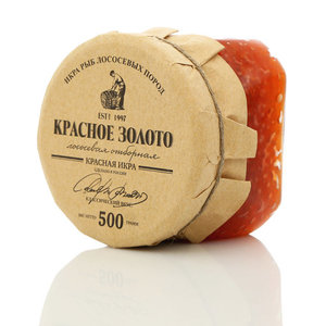 Икра лососевая (горбуша) ТМ Красное Золото