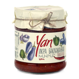 Икра баклажанная пикантная ТМ Yan (Ян)