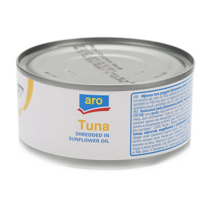 Тунец полосатый в подсолнечном масле ТМ Aro (Аро)