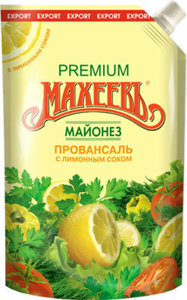 Майонез провансаль с лимонным соком 50.5% ТМ Махеевъ