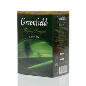 Чай зеленый Flying Dragon (Флуинг Драгон) листовой ТМ Greenfield (Гринфилд)