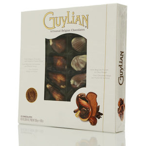 Шоколадные конфеты ТМ Guylian (Гулиан) Ла Трюффлина из горького, молочного, белого шоколада с трюфельной начинкой