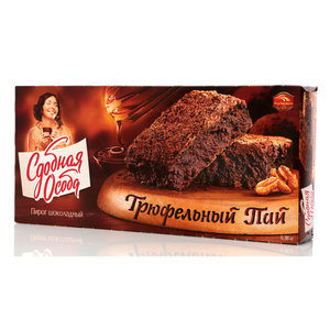Пирог шоколадный Трюфельный пай Сдобная особа TM Черемушки
