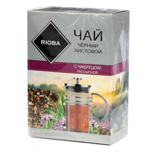 Чай черный с чабрецом ТМ Rioba (Риоба)