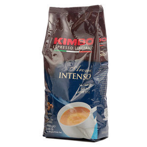 Кофе натуральный жареный в зернах насыщенный Aroma Intenso TM Kimbo (Кимбо)