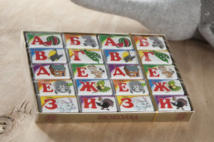 Шоколад молочный Алфавит ТМ ВкусВилл