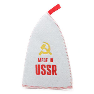 Шапка банная СССР ТМ Амонд