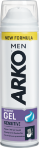 Гель для бритья для чувствительной кожи с витамином Е и алоэ-вера ТМ Arko (Арко)