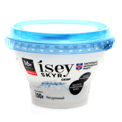 Исландский скир - натуральный ТМ Isey (Исей) 150 г за 87.98₽ - купить в  undefined с доставкой через igooods