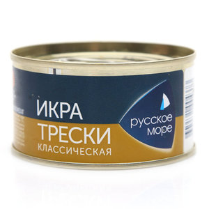 Икра трески классическая ТМ Русское Море