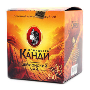 Чай  цейлонский черный листовой ТМ Принцесса Канди