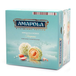Конфеты вафельные - миндаль и кокос ТМ Amapola (Амапола)