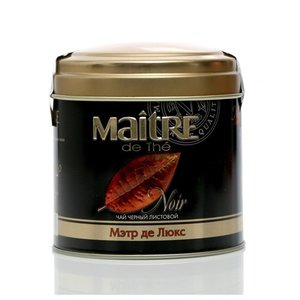 Чай черный листовой Мэтр де Люкс ТМ Maitre (Мэтр)