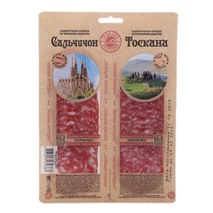 Сырокопченая колбаса Сальчичон/Тоскана ТМ Мясная история