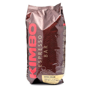 Кофе натуральный жареный в зернах Extra Cream TM Kimbo (Кимбо)