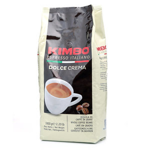 Кофе натуральный жареный в зернах Dolce Crema TM Kimbo (Кимбо)