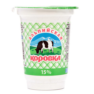 Молокосодержащий продукт Альпийская коровка 15% СЗМЖ
