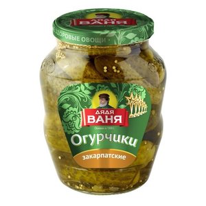 Огурчики маринованные Закарпатские ТМ Дядя Ваня