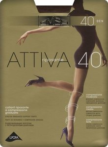 Колготки женские Omsa Attiva цвет: nero/черный, размер 5, 40 den Колготки женские Omsa Attiva цвет: nero/черный, размер 5, 40 den
