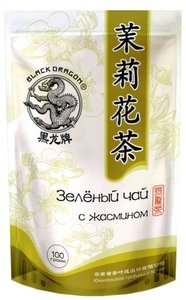 Чай зеленый Black Dragon с жасмином, 100 г