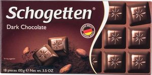 Шоколад темный Schogetten Dark Chocolate, 100 г