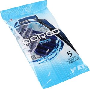 Станок для бритья одноразовый Dorco TD708 с двойным лезвием, 5 шт.