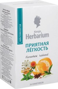 Напиток чайный Herbarium Приятная легкость, 20×1,5 г