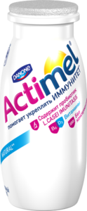 Кисломолочный продукт Actimel (Актимель) 2,6% ТМ Danone (Данон)