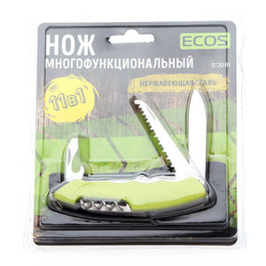 Нож многофункциональный 11 в 1 SR 081 ТМ Ecos (Экос)