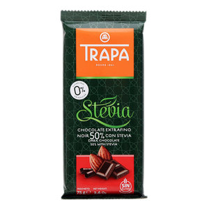 Тёмный шоколад со стевией ТМ Trapa (Трапа)
