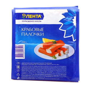 Крабовые палочки ТМ Лента