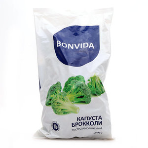 Капуста брокколи быстрозамороженная ТМ Bonvida (Бонвида)