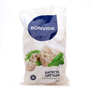 Капуста цветная быстрозамороженная ТМ Bonvida (Бонвида)