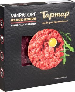 Тартар из говядины Black Angus (Блэк Ангус ) ТМ Мираторг