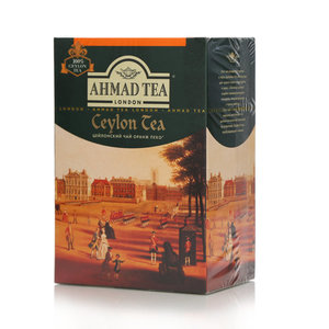 Чай черный байховый листовой цейлонский Орандж пеко TM Ahmad Tea (Ахмад Ти)