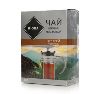 Чай черный листовой Эрл Грей рассыпной ТМ Rioba (Риоба)