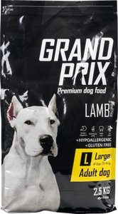 Корм для собак крупных пород Grand Prix Adult Large с ягненком и рисом, 2,5 кг