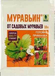Средство для борьбы с садовыми муравьями Муравьин ТМ Грин Бэлт 

