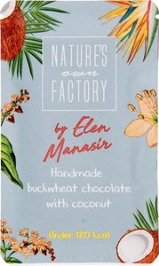 Шоколад гречишный с кокосом ТМ Nature’s Own Factory (Нейчер’с Оун Фэктори)
