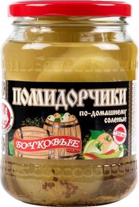 Помидорчики по-домашнему бочковые ТМ Скатерть-Самобранка