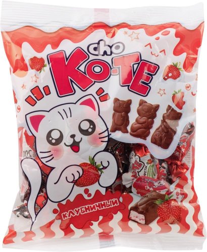 Конфеты cho ko te клубничный 200гр