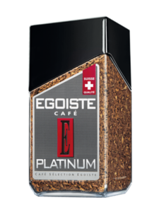 Кофе растворимый сублимированный Platinum (Платинум) ТМ Egoiste (Эгоист) 